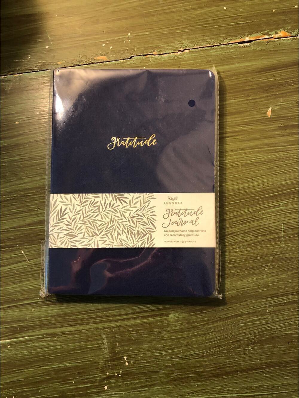 1Canoe2 NWT Gratitude Journal 136 pages 5.25"x7.25" Blue